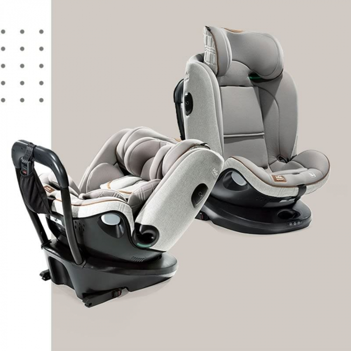 Joie - Scaun auto i-Size i-Spin Grow 360° R Signature, 40-125 cm, Oyster, testat ADAC si certificat R129 [15]