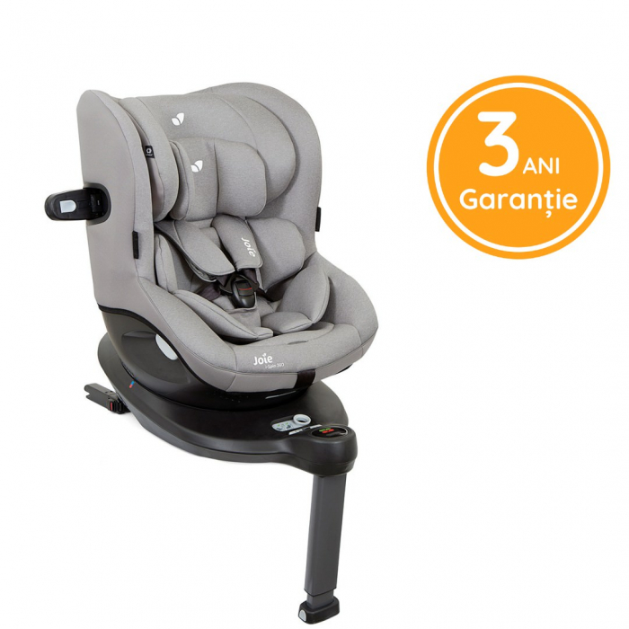Joie - Scaun auto i-Spin 360° Gray Flannel, 40-105 cm, testat ADAC si certificat R129 [14]