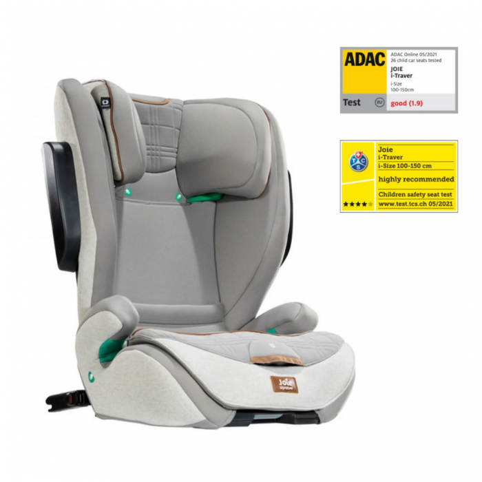Joie - Scaun auto i-Traver Signature Oyster, 100 - 150 cm, testat ADAC si certificat R129 [7]