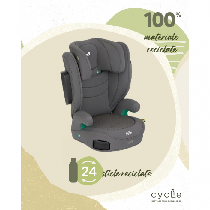 Joie - Scaun auto i-Trillo Shell Gray, colectia Cycle, 100-150 cm, certificat R129 [9]