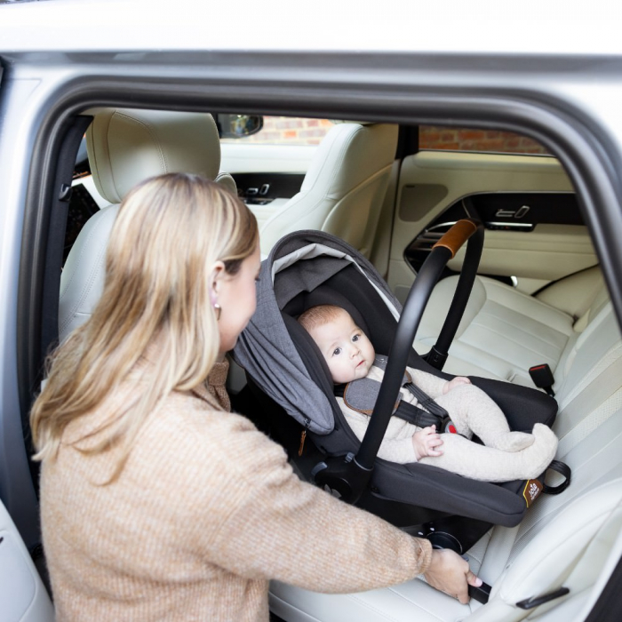 Joie - Scoica auto cu ISOFIX integrat Sprint Signature Eclipse, nastere - 75 cm, testata inclusiv la impact lateral, conform ECE R129 [5]
