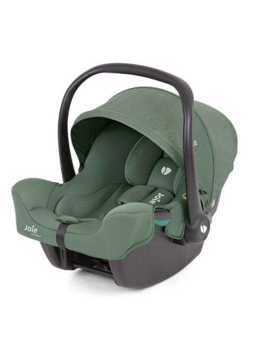 Joie - Scoica auto i-Snug 2 cu tetiera reglabila, 40-75 cm, Laurel, testata ADAC si certificata R129 [5]