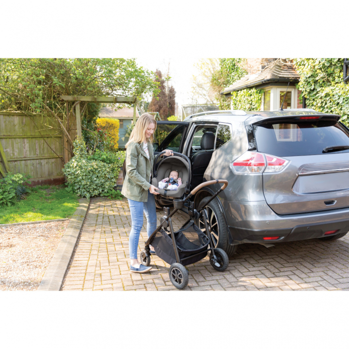 Joie - Scoica auto i-Snug 2 cu tetiera reglabila, 40-75 cm, Moonlight, testata ADAC si certificata R129 [9]