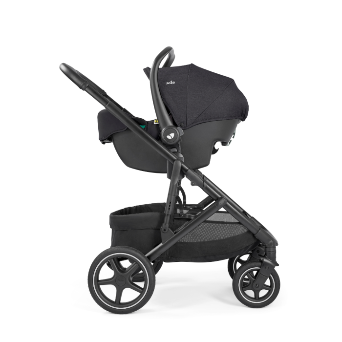 Joie - Scoica auto i-Snug 2 cu tetiera reglabila, 40-75 cm, Raven, testata ADAC si certificata R129 [2]