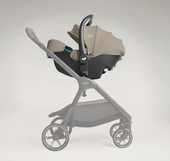 Joie - Scoica auto i-Starter cu tetiera reglabila, 40-75 cm, Sandstone, certificata R129 [3]