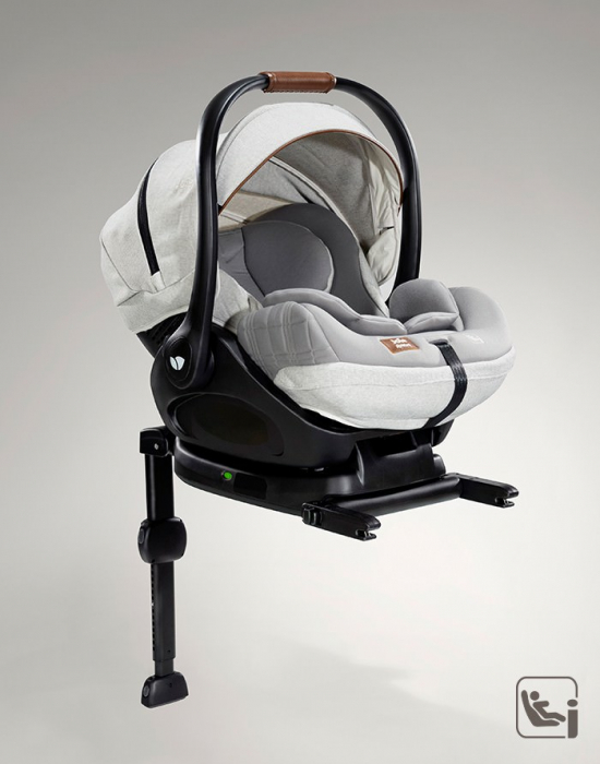 Joie - Scoica auto inclinabila i-Size i-Level Recline Signature Oyster, 40-85 cm, certificata R129 [2]