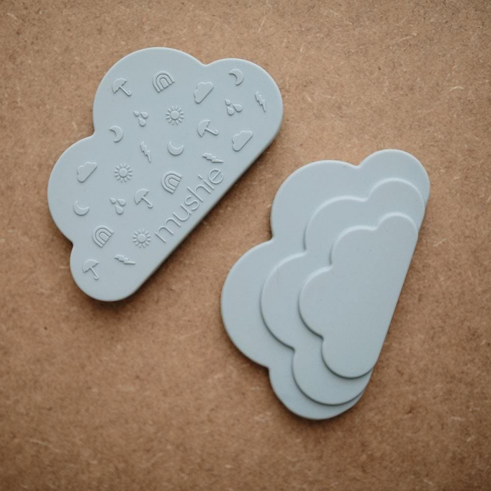 Jucarie Dentitie Mushie - Norisor Sky Blue [2]