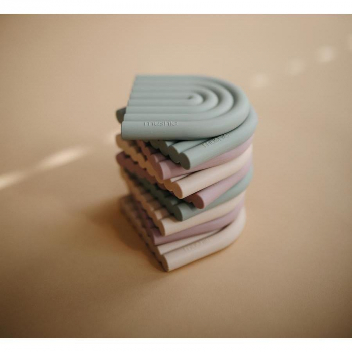 Jucarie Dentitie Rainbow Mushie- Shifting Sand [2]