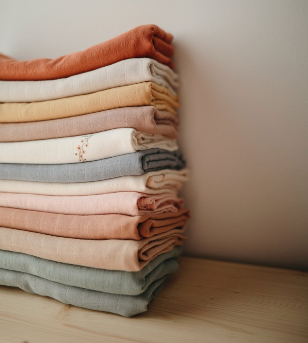 Muselina din bumbac organic Mushie Auburn [3]