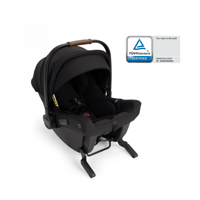 Nuna - Scoica auto cu ISOFIX integrat PIPA urbn Caviar, nastere - 75 cm, testata inclusiv la impact lateral, conform ECE R129 si testata ADAC [12]