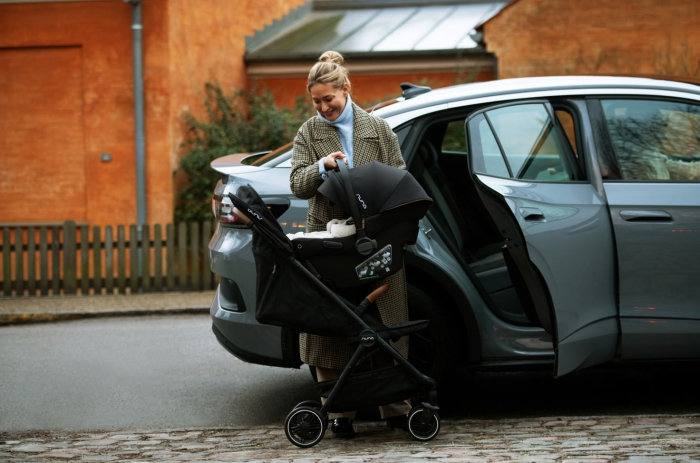 Nuna - Scoica auto cu ISOFIX integrat PIPA urbn Granite, nastere - 75 cm, testata inclusiv la impact lateral, conform ECE R129 [5]