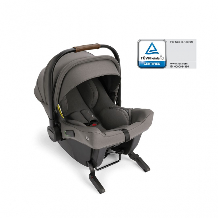 Nuna - Scoica auto cu ISOFIX integrat PIPA urbn Granite, nastere - 75 cm, testata inclusiv la impact lateral, conform ECE R129 si testata ADAC [10]