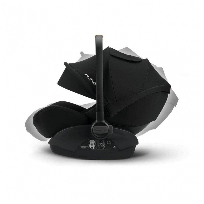 Nuna - Scoica auto i-Size ARRA Next Caviar, 40-85 cm, testata ADAC [5]