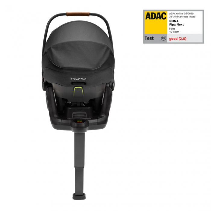 Nuna - Scoica auto i-Size Pipa Next Caviar, nastere - 83 cm, testata ADAC [5]
