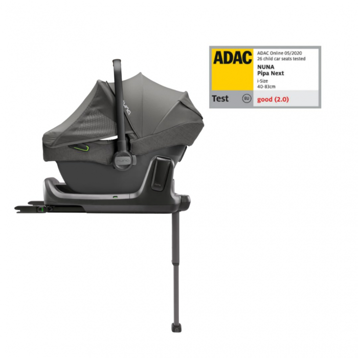 Nuna - Scoica auto i-Size Pipa Next Granite, nastere - 83 cm, testata ADAC [6]