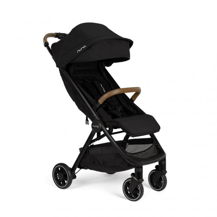 Nuna - Set carucior ultracompact TRVL Caviar + Adaptori TRVL + Landou LYTL Caviar [23]