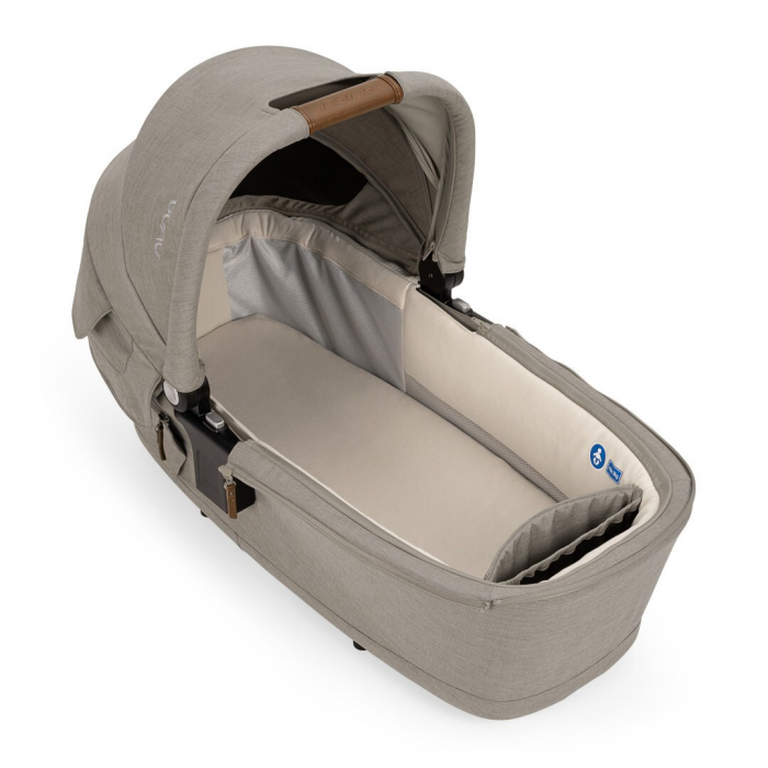 Nuna - Set carucior ultracompact TRVL Hazelwood + Adaptori TRVL + Landou LYTL Hazelwood [9]