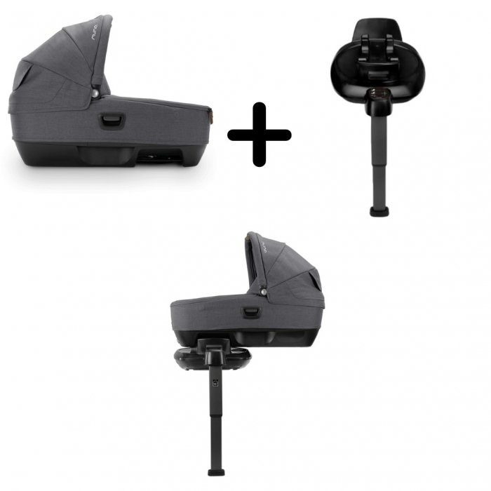 Nuna - Set Landou CARI next Granite, 40-70 cm + Baza isofix BASE next i-Size pentru CARI next [2]