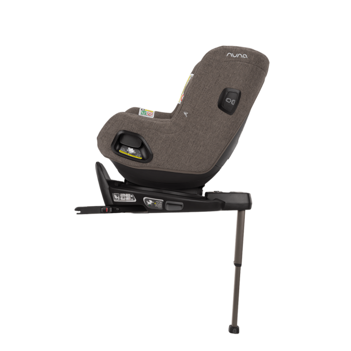 Nuna - Set Scaun auto rotativ i-Size TODL next Chestnut, 40-105 cm + Baza isofix BASE next i-Size pentru TODL next, testat ADAC [3]