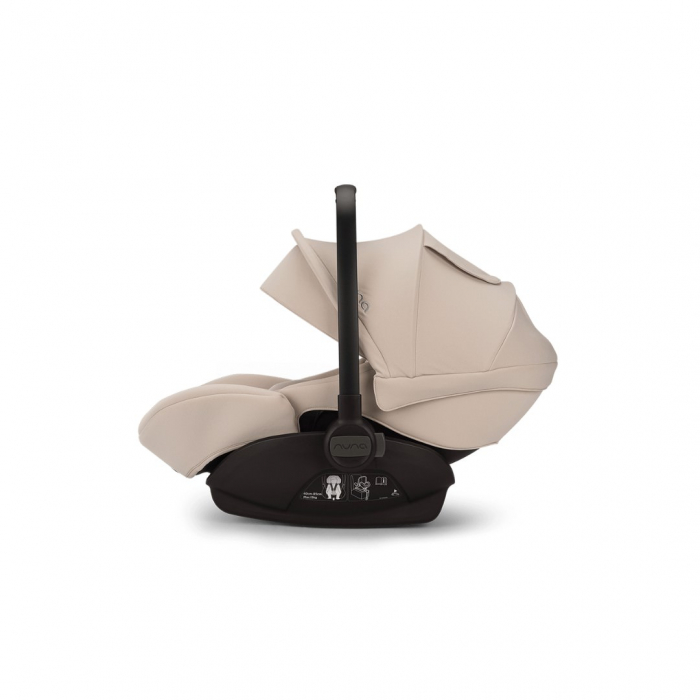 Nuna - Set scoica auto i-size ARRA Next Biscotti + Baza isofix BASE next i-Size pentru ARRA next, testata ADAC [5]