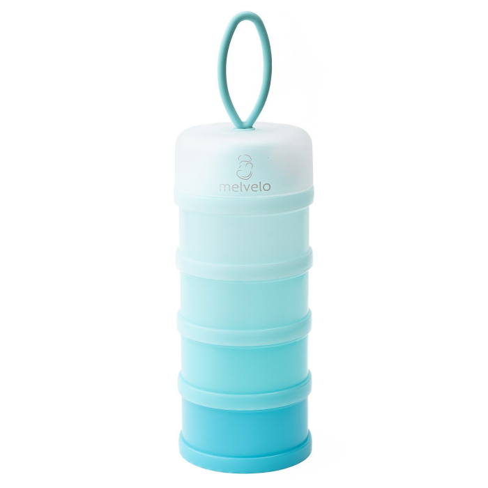 Pachet dozatoare lapte praf cu 4 si 3 compartimente – Melvelo Blue [6]