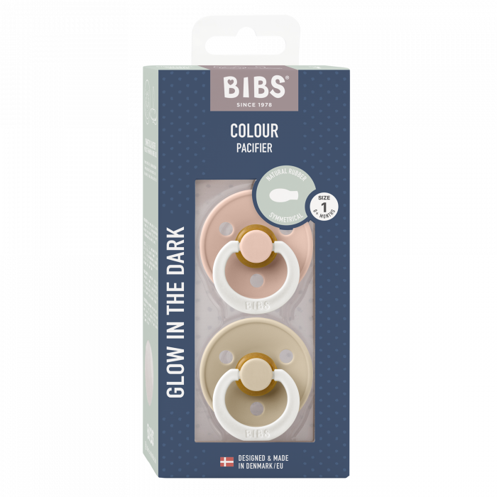 Pachet Special 3 Suzete Bibs Colour, tetina simetrica + 1 GRATIS, 0-6 luni [2]