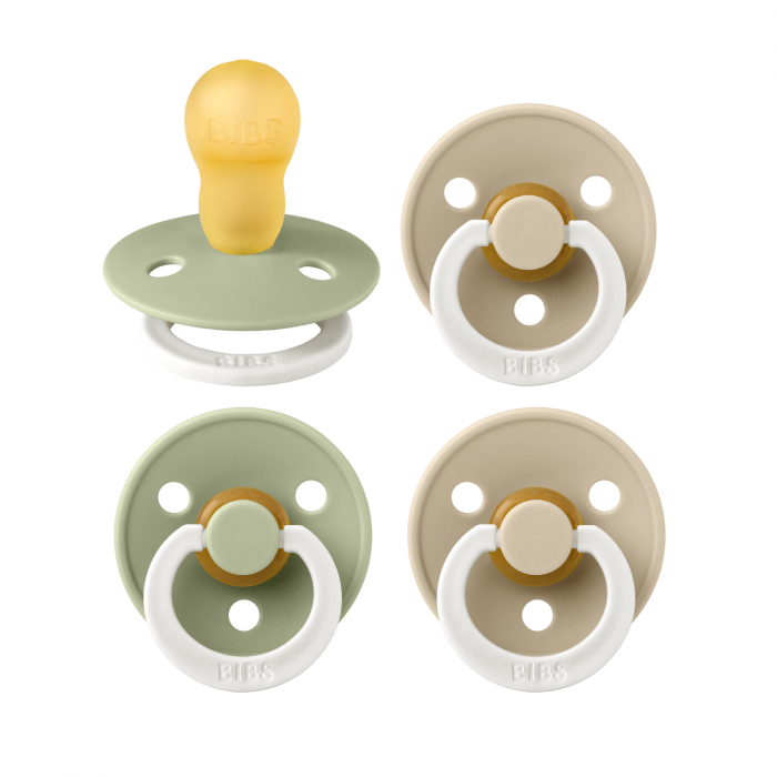 Pachet Special 3 Suzete Bibs Fosforescente Colour + 1 GRATIS, 18+ Luni [2]
