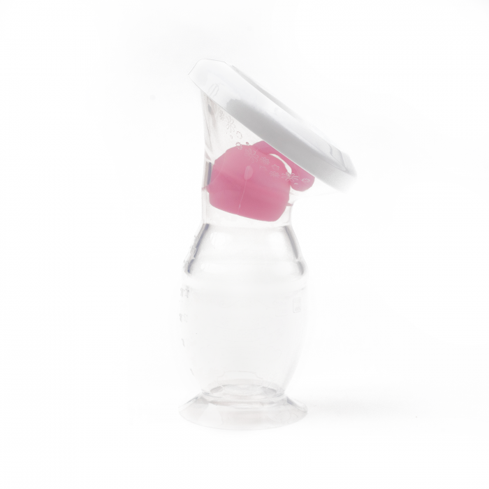 Pompa de san manuala pentru colectarea laptelui matern, capac din silicon, Melvelo [2]