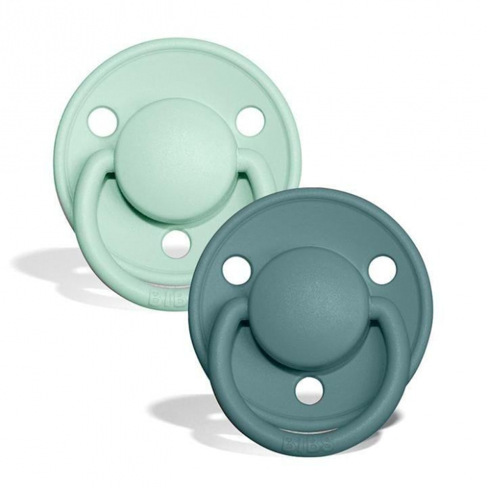 Set 2 suzete Bibs De Lux-  Nordic Mint / Island Sea [2]