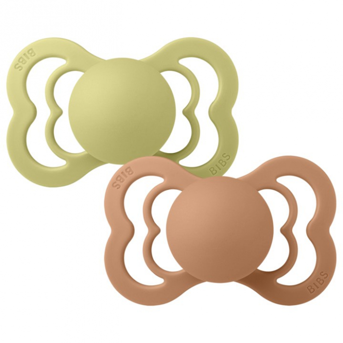 Set 2 suzete Bibs Supreme- Meadow & Earth [2]