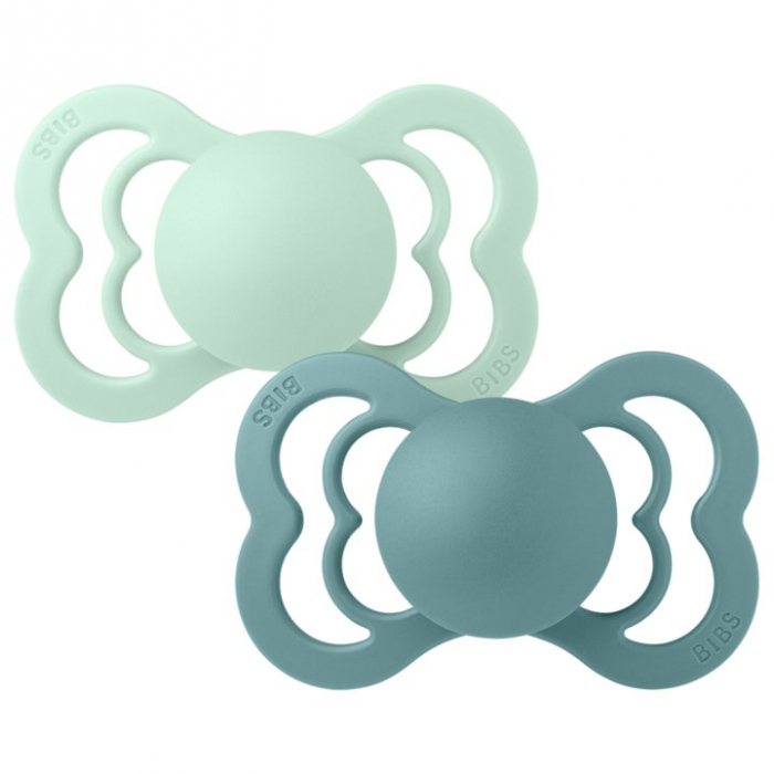 Set 2 suzete Bibs Supreme- Nordic Mint & Island Sea [2]