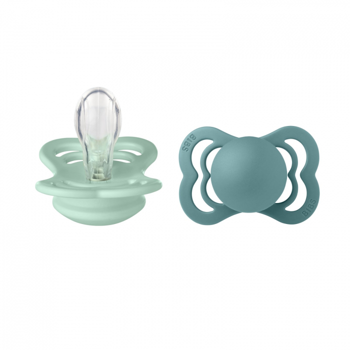 Set 2 suzete Bibs Supreme- Nordic Mint & Island Sea [1]