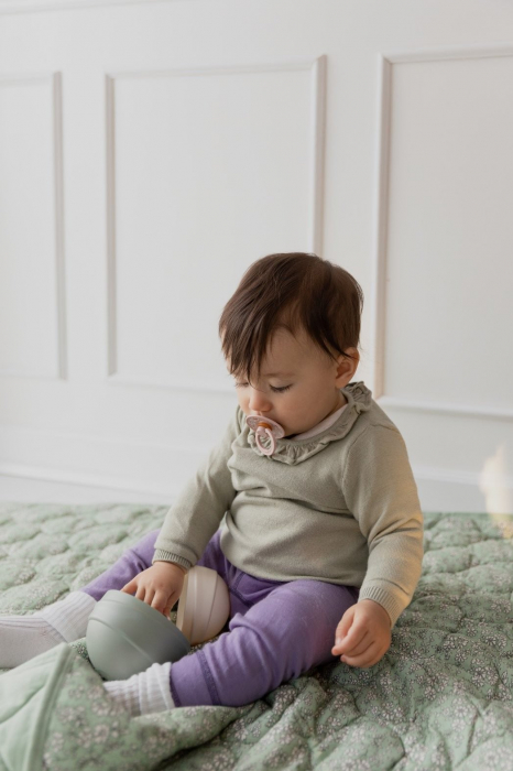 Set 2 suzete BIBS x LIBERTY, Colour Capel - Fossil Gray / Mauve [4]