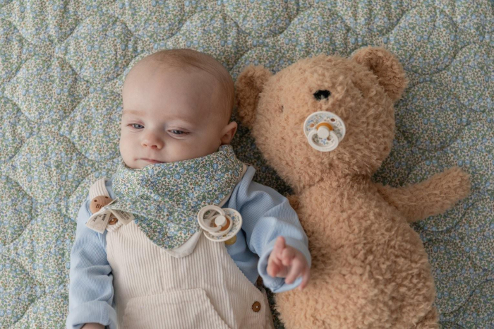 Set 2 suzete BIBS x LIBERTY, Colour Eloise - Ivory / Blush [5]
