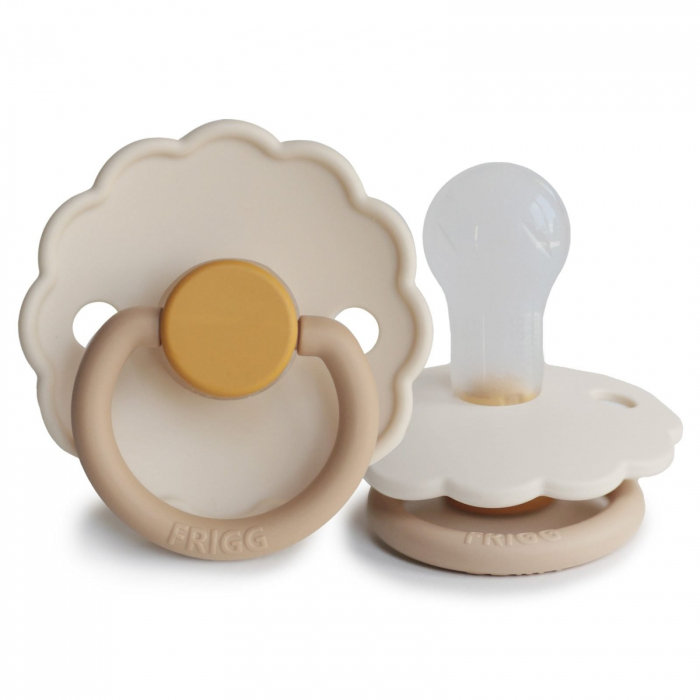 Set 2 suzete Frigg - Chamomile / Croissant [2]
