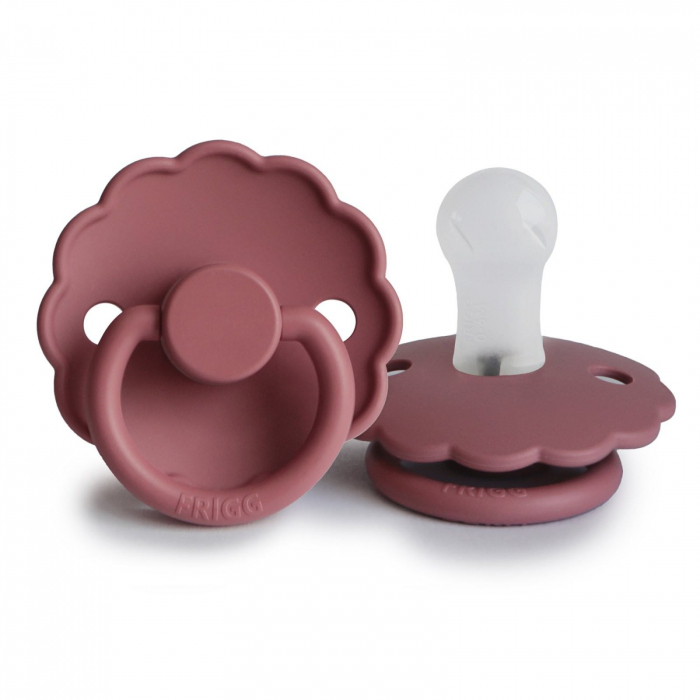 Set 2 suzete Frigg - Daffodil / Dusty rose [3]