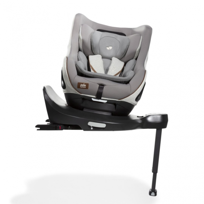 Set scaun auto rotativ i-Size i-Harbour Signature Oyster, 40-105 cm + Baza i-Size i-Base Encore, testat ADAC si certificat R129 [10]