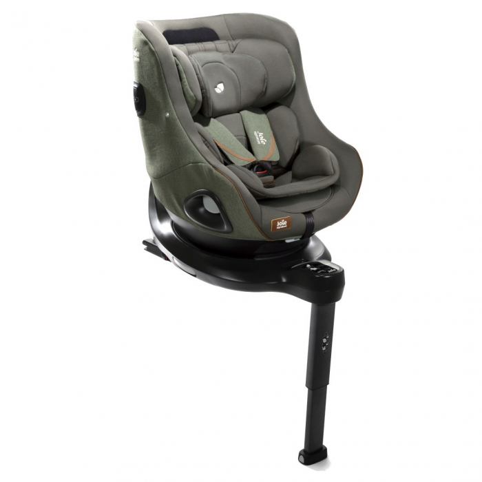 Set scaun auto rotativ i-Size Joie i-Harbour Signature Pine, 40-105 cm + Baza i-Size i-Base Encore, testat ADAC si certificat R129 [9]