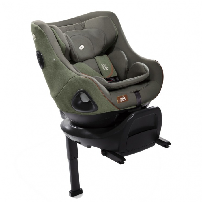 Set scaun auto rotativ i-Size Joie i-Harbour Signature Pine, 40-105 cm + Baza i-Size i-Base Encore, testat ADAC si certificat R129 [10]