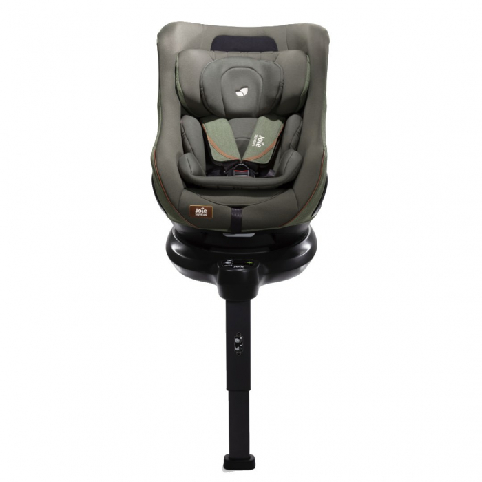 Set scaun auto rotativ i-Size Joie i-Harbour Signature Pine, 40-105 cm + Baza i-Size i-Base Encore, testat ADAC si certificat R129 [4]
