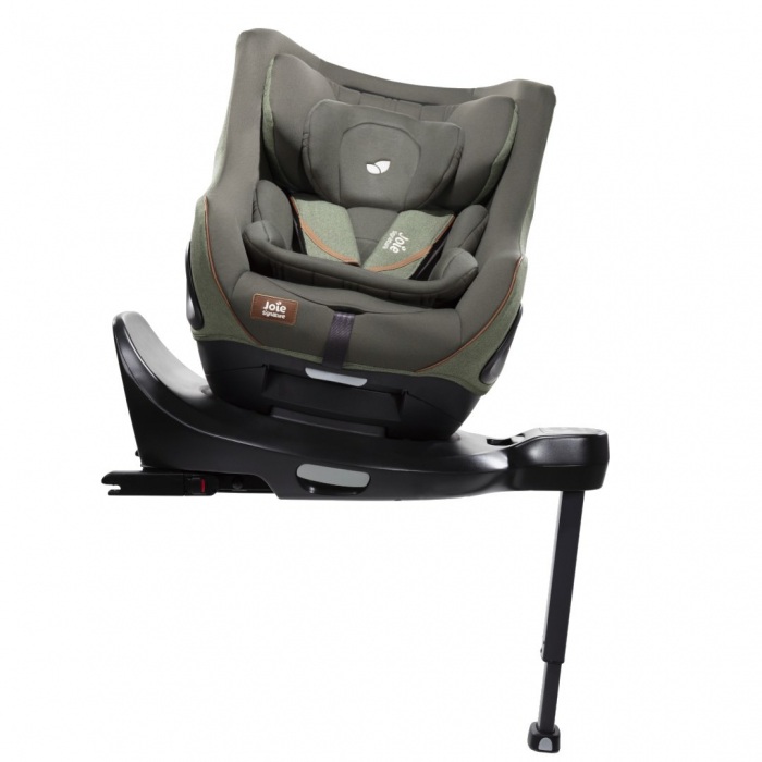 Set scaun auto rotativ i-Size Joie i-Harbour Signature Pine, 40-105 cm + Baza i-Size i-Base Encore, testat ADAC si certificat R129 [5]