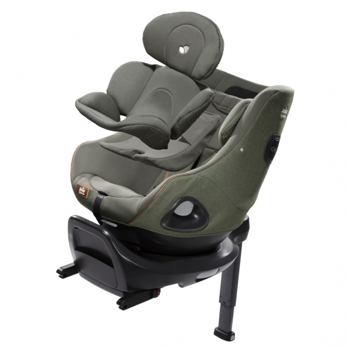 Set scaun auto rotativ i-Size Joie i-Harbour Signature Pine, 40-105 cm + Baza i-Size i-Base Encore, testat ADAC si certificat R129 [3]