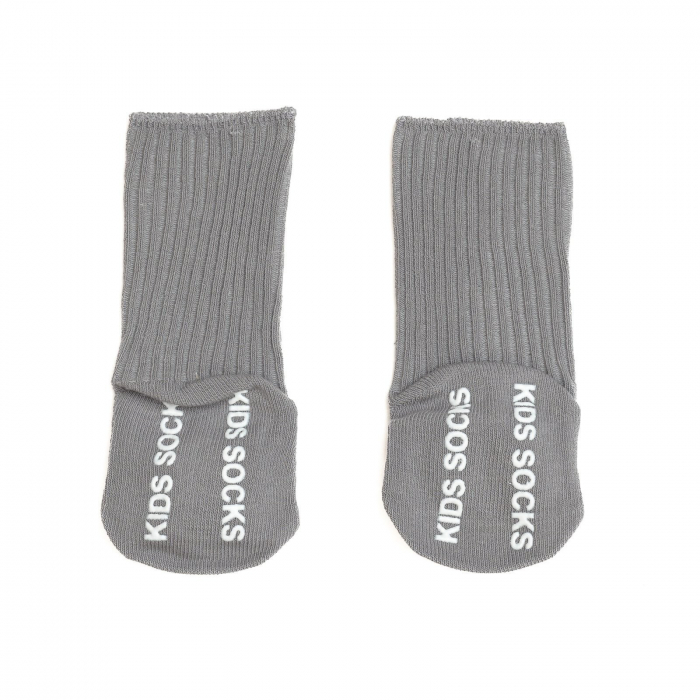 Sosete scurte crosetate, antiderapante cu animalute, bumbac, Melvelo - Baby Bear [3]