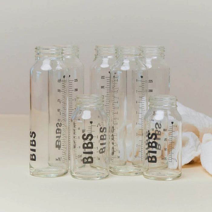 Sticla de rezerva pentru lapte transparenta  - Bibs 110 ml [3]
