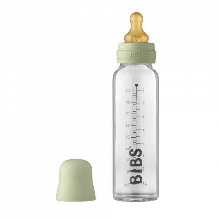 Sticla lapte anticolici cu biberon din latex – Set Complet Bibs – Sage – 225 ml (flux scazut) (flux imagine 2022 protejamcopilaria.ro