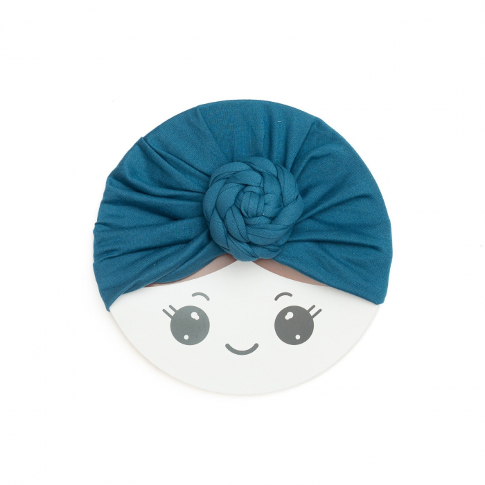 Turban bebelusi Donut, spandex, Melvelo, Rose - Island Sea [2]