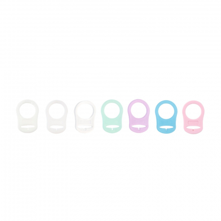 Adaptor silicon de tip inel pentru suzetele Bibs Supreme si Couture - Multicolore [1]