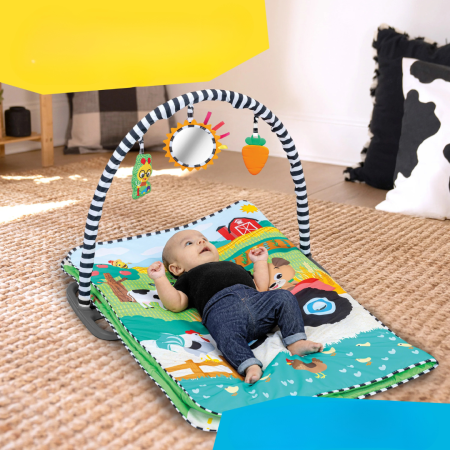 Baby Einstein - Centru de activitati Farm Explorers Busy Barnyard Grow With Me [4]