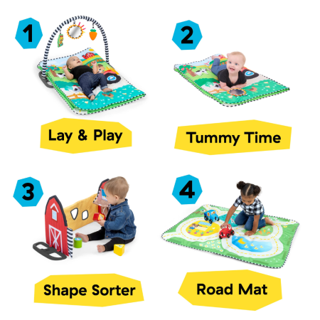 Baby Einstein - Centru de activitati Farm Explorers Busy Barnyard Grow With Me [7]