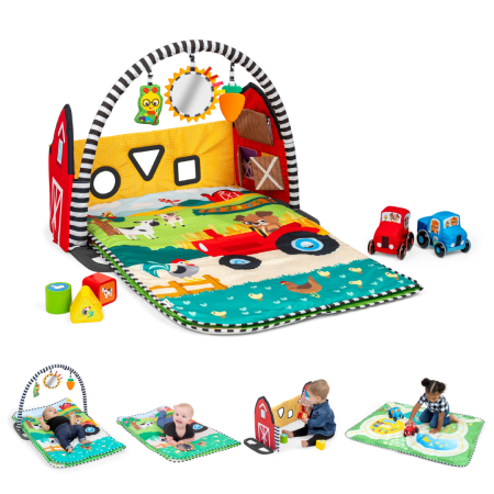 Produse - Baby Einstein - Centru de activitati Farm Explorers Busy Barnyard Grow With Me
